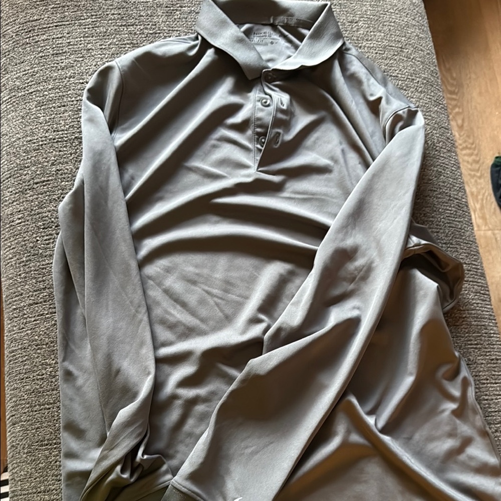 Men's Gray Polo Shirt